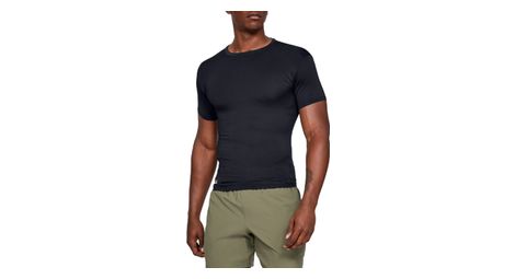 Under armour hg tactical compression tee 1216007-001, homme, noir, t-shirts