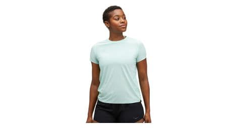 T-shirt manches courtes hoka airolite run bleu femme