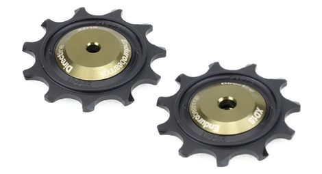 Galets Enduro Bearings 11 Dents pour Dérailleur Shimano Dura Ace 12 Vitesses Noir