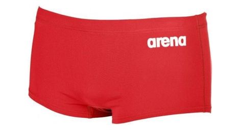 Boxer garcon arena solid squared short junior red