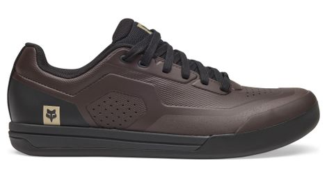 Zapatilla fox union pedal plano marrón