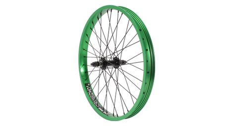 Roue avant bmx khe prism 20 pouces verte