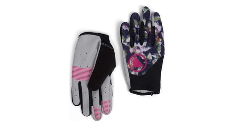 Gants longs femme  endura hummvee lite icon noir/rose