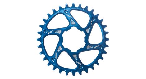 Plateau narrow wide hope spiderless direct mount boost bleu