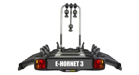 Buzz Rack E-Hornet 3 Anhängerkupplungs-Fahrradträger 13-polig – 3 Fahrräder (E-Bike-kompatibel) Schwarz