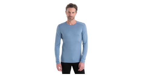 Baselayer manches longues icebreaker merinos 200 oasis bleu clair
