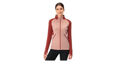 Chaqueta polar vaude scopi para mujer rosa