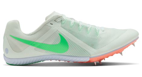 nike zoom rival multi white green orange unisex running shoes
