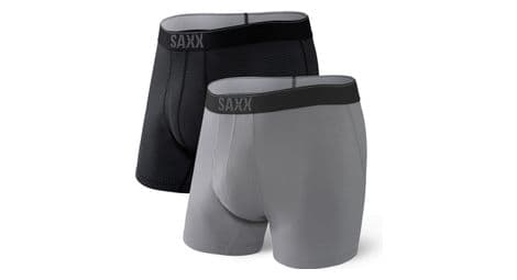 Boxers saxx pack de 2 quest 2 0 noir gris