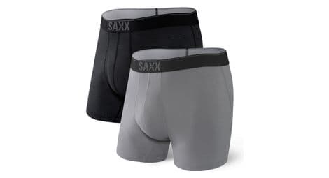 Boxers saxx (pack de 2) quest 2.0 noir / gris 