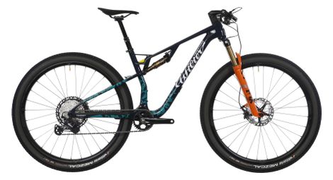 Wilier triestina urta max slr full suspension mtb shimano deore xt 12s 29'' wilier mtb factory team blue turquoise 2024