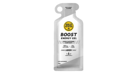 Gel énergétique goldnutrition boost energy gel goût neutre 40g