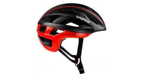 Casco cuda2 strada - black red structure