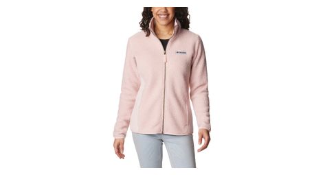 Veste polaire femme columbia sherpa panorama rose