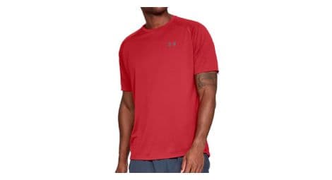 Maillot rouge homme under armour tech 2.0 ss tee