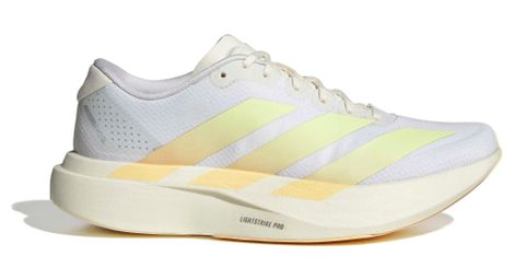 Chaussures Running adidas Adizero Evo SL Blanc/Orange Femme