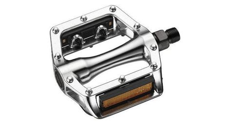 Pédales Union SP-102 1/2 Aluminium Silver (carte)