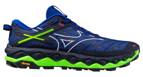 Zapatillas Mizuno Wave Mujin 10 Trail Negro/Azul/Naranja Hombre