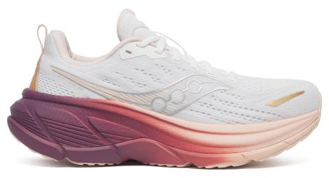 Saucony Hurricane 25 Laufschuhe Weiß/Rosa Damen