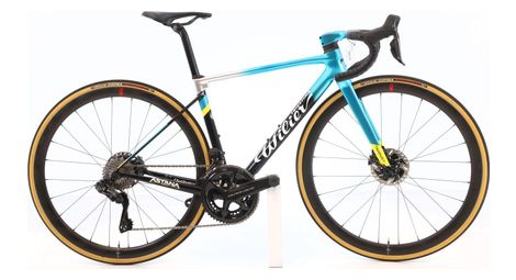 Produit reconditionné · Wilier Zero SLR Astana Di2 12V · Bleu / Vélo de route | Très bon état