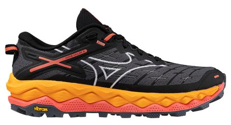 Zapatillas Mizuno Wave Mujin 10 Trail Negro Naranja Mujer