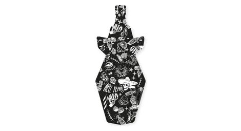 Parafango posteriore slicy mtb madblack black / white