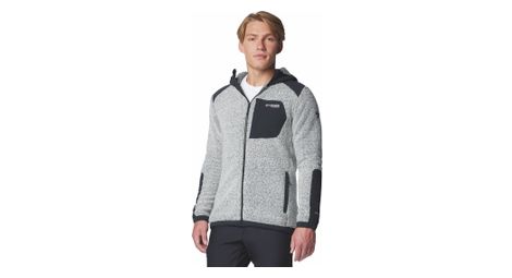 Polaire columbia arctic crest full zip gris/noir