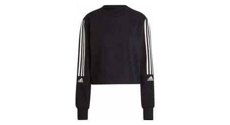 Sweatshirt femme adidas aeroready designed to move cotton-touch