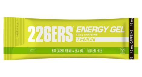 Gel énergétique 226ers bio energy gel citron 40g