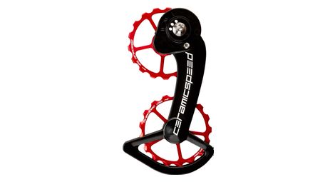 Chape de dérailleur ceramicspeed ospw sram etap 11v rouge