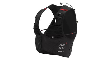 Gilet d'hydratation compressport ultrun s pack evo 15l noir