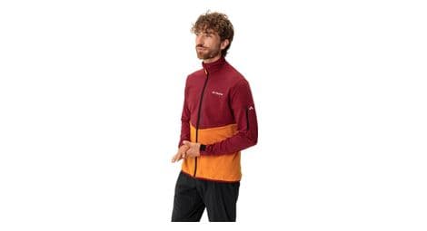 Vaude scopi fleece jacket rosso