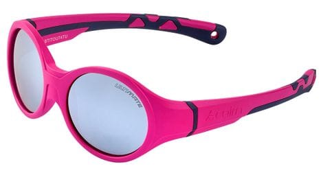 Lunettes de soleil enfant cairn titou rose bleu fonce