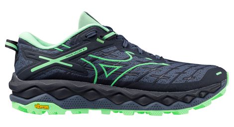 Zapatillas Mizuno Wave Mujin 10 Trail Negro/Azul/Naranja Hombre