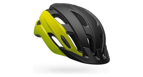 Casque bell trace led jaune hi-viz noir mat