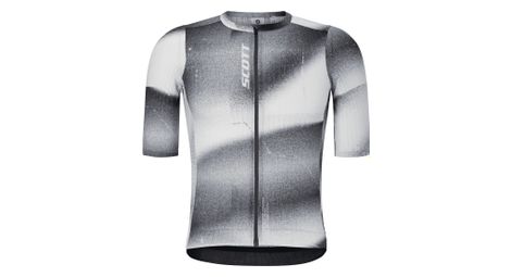 Maillot de manga corta Scott Pro SL negro/blanco para hombre