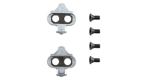 Calas plateadas shimano spd sm-sh56 (par)