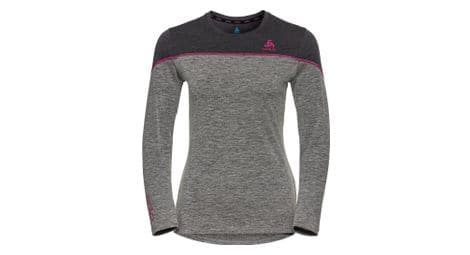 Maillot manches longues femme odlo revelstoke pw 150 gris