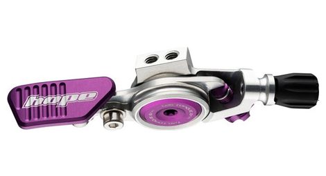 Commande tige de selle hope fixation matchmaker argent violet