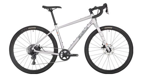 Bicicleta de gravilla salsa journeyer apex 1 650 sram apex 1 11v 650b plata 57 cm / 173-183 cm