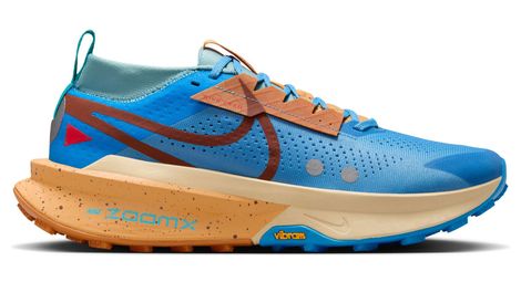 Scarpa nike zegama trail 2 blu/marrone uomo