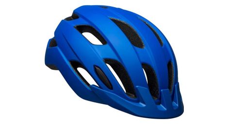 Casque bell trace bleu mat 2021