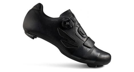 Zapatillas de carretera lake cx176-x negras / modelo horma ancha