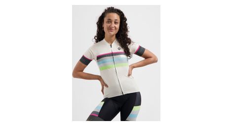 Maillot Manches Courtes Velo Rogelli Impress II Femme