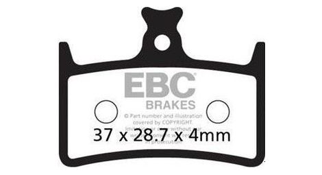 Ebc - plaquettes de frein hope e4 organique