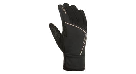 Cairn quicker touch guantes largos unisex negro/beige