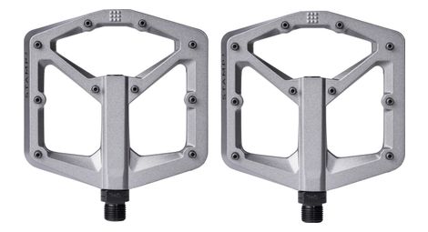 Coppia di pedali crankbrothers stamp 3 in magnesio grigio