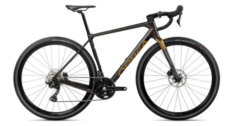 Orbea terra m30team gravel bike shimano grx 12s 700 mm cosmic grey carbon view 2025