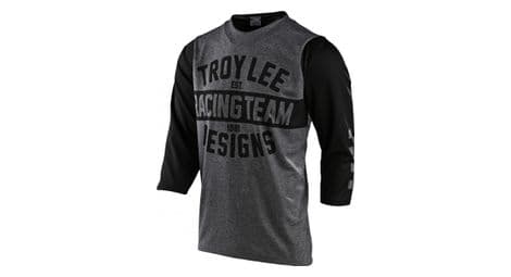 Maillot manches 3 4 troy lee designs ruckus team 81 gris