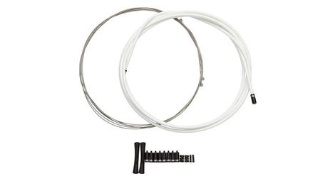 Kit cable et gaine sram slickwire pro route vtt 4mm blanc